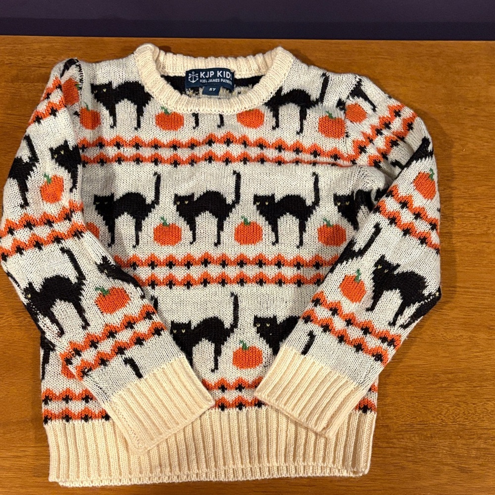 Kiel James Patrick Cat Sweater Size 5T
